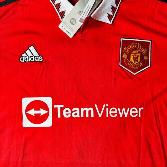 Adidas Manchester United 2022-23 Home Jersey #18 Casemiro Adult Unisex - Picture 3 of 9